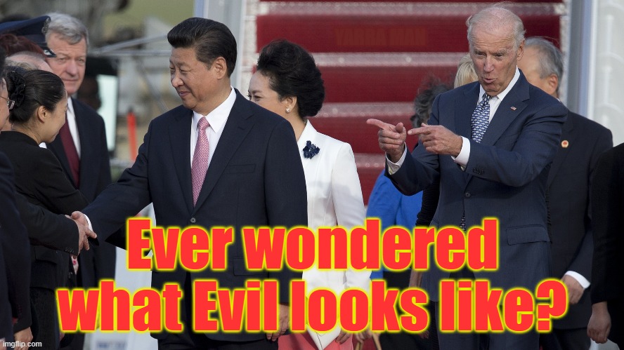 What would evil look like/ | YARRA MAN; Ever wondered what Evil looks like? | image tagged in what does evil look like/ | made w/ Imgflip meme maker