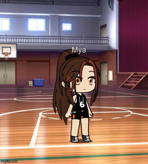Ask and Dare Mya (haikyuu oc, I struggled to make the Karasuno uniform ;-;) | made w/ Imgflip meme maker
