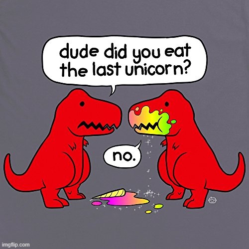Then there were none... | image tagged in comics/cartoons,comics,unicorns | made w/ Imgflip meme maker