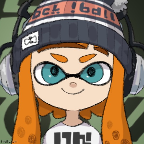 "Meggy" | image tagged in smg4,meggy,splatoon,inkling,ink,squid | made w/ Imgflip meme maker