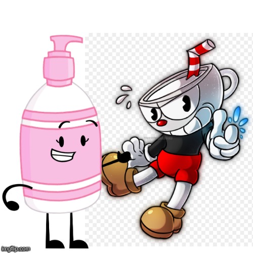 image tagged in cuphead and soap,ii and cuphead | made w/ Imgflip meme maker