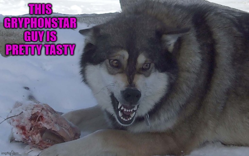THIS GRYPHONSTAR GUY IS PRETTY TASTY | made w/ Imgflip meme maker