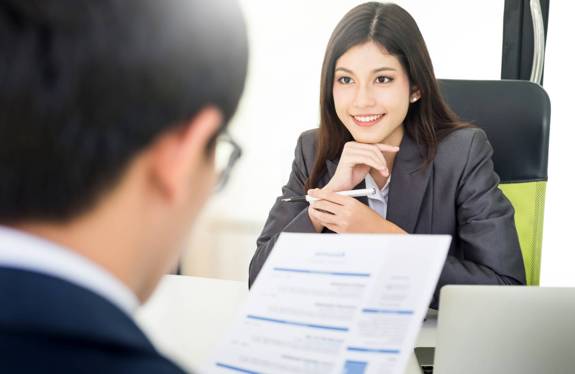 job interview Blank Meme Template