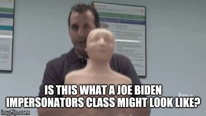 Today's topic is groping and sniffing | IS THIS WHAT A JOE BIDEN IMPERSONATORS CLASS MIGHT LOOK LIKE? | image tagged in impracticaljokers,joe biden,pervert,stupid liberals | made w/ Imgflip meme maker