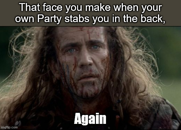 Time is getting short. | That face you make when your own Party stabs you in the back, Again | image tagged in president trump,usa,drain the swamp,rino's | made w/ Imgflip meme maker