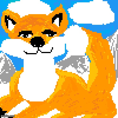 Artwork of a fox I made last year | image tagged in fox,foxes,drawings,drawing,art,artwork | made w/ Imgflip meme maker