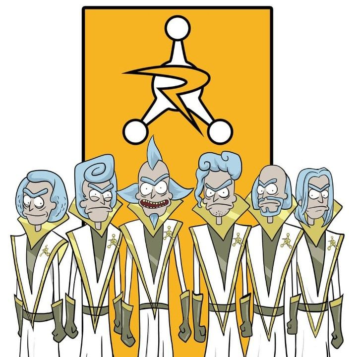 High Quality The Council of Ricks Blank Meme Template