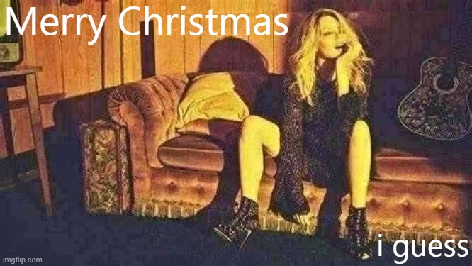 Kylie Golden | Merry Christmas i guess | image tagged in kylie golden | made w/ Imgflip meme maker