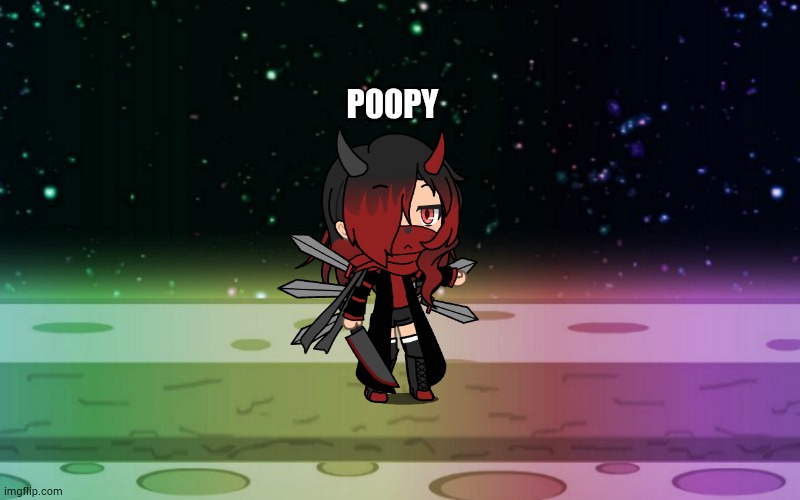 p00pys oc | P00PY | image tagged in gacha life | made w/ Imgflip meme maker
