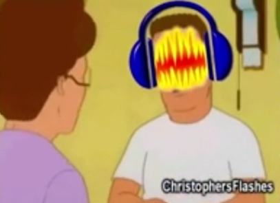 High Quality Hank Hill the audacity Blank Meme Template