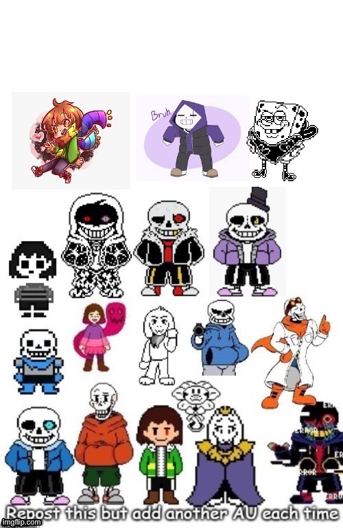 You know what to do | image tagged in undertale,repost,spongebob,sans,papyrus,chara | made w/ Imgflip meme maker