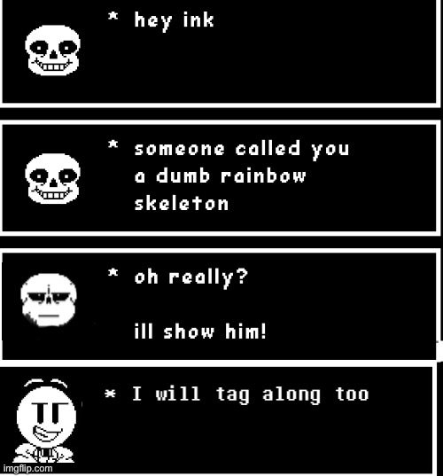 Undertale ink sans Memes & GIFs - Imgflip