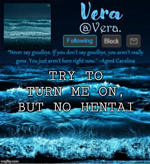 a n n o u n c e r e v i s e d | TRY TO TURN ME ON, BUT NO HENTAI | image tagged in a n n o u n c e r e v i s e d | made w/ Imgflip meme maker