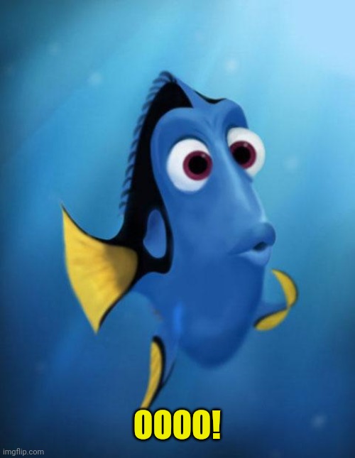 Dory | OOOO! | image tagged in dory | made w/ Imgflip meme maker