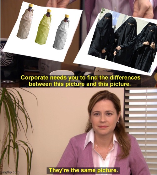 -A reason to be high is low. | image tagged in memes,they're the same picture,islamic state,alcohol,package,undercover | made w/ Imgflip meme maker