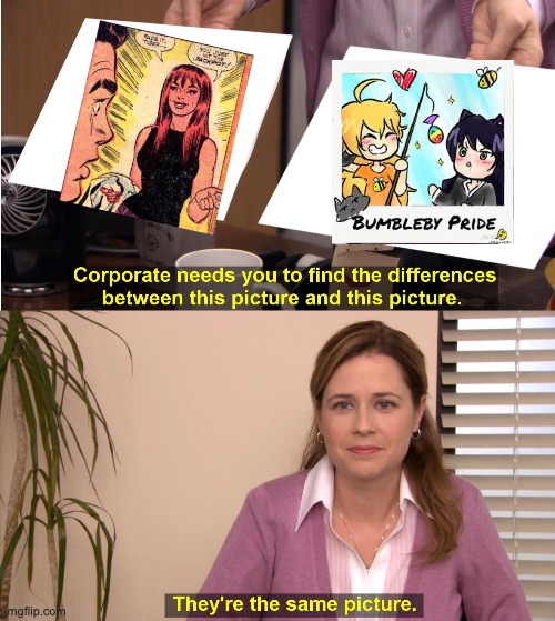 They're The Same Picture Meme | image tagged in memes,they're the same picture,spiderman,marvel,rwby | made w/ Imgflip meme maker