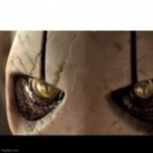 Star wars evil staredown Blank Meme Template