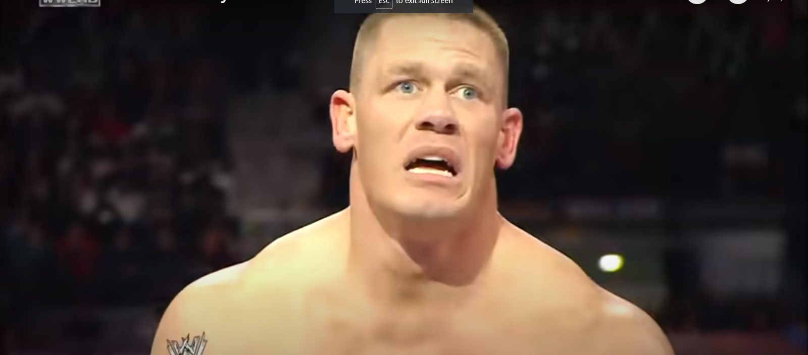 John Cena at Royal Rumble (2010) Blank Meme Template