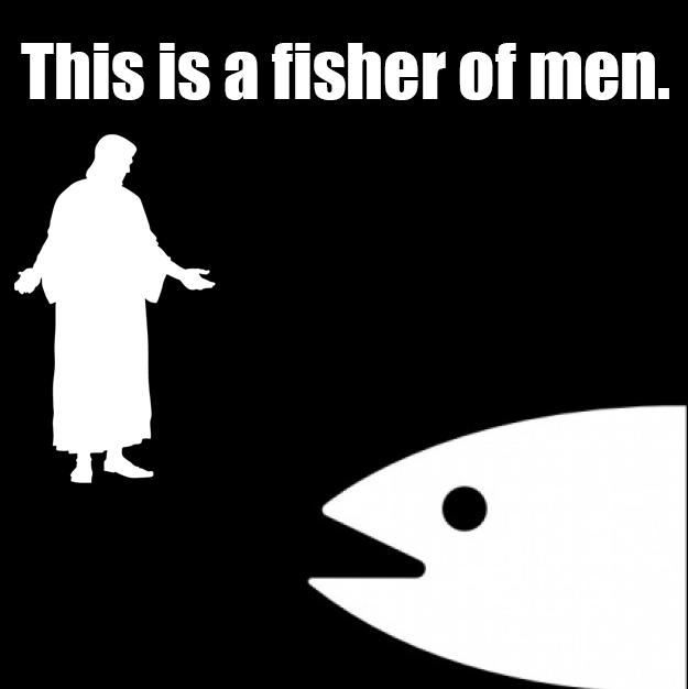 Bait this is a fisher of men Blank Meme Template