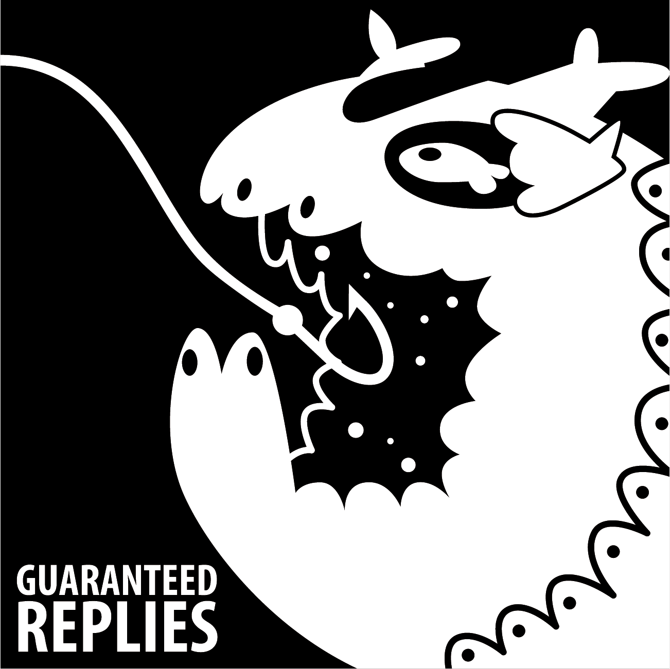 Guaranteed replies bait Blank Meme Template