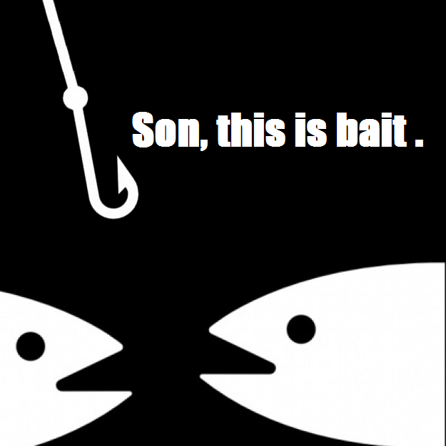 Son this is bait Blank Meme Template