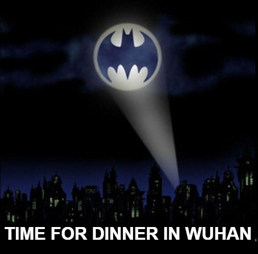 Time For Dinner in Wuhan, China | TIME FOR DINNER IN WUHAN | image tagged in dinner bell,it's what's for dinner,undercooked bat,chinese flu,wuflu,china virus | made w/ Imgflip meme maker