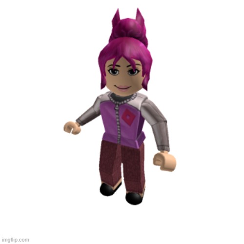 I Made My Roblox Character A Template Imgflip - my roblox character