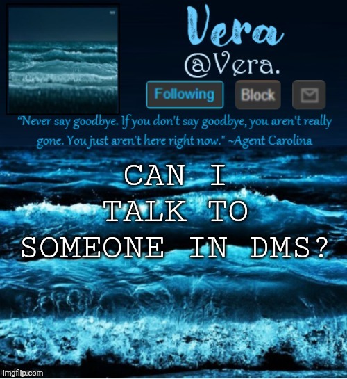 help | CAN I TALK TO SOMEONE IN DMS? | image tagged in a n n o u n c e r e v i s e d | made w/ Imgflip meme maker