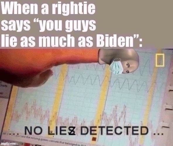 I’d rather lie as much as Biden than lie as much as Trump | image tagged in joe biden,biden,liar,liar liar,trump is an asshole,conservative logic | made w/ Imgflip meme maker