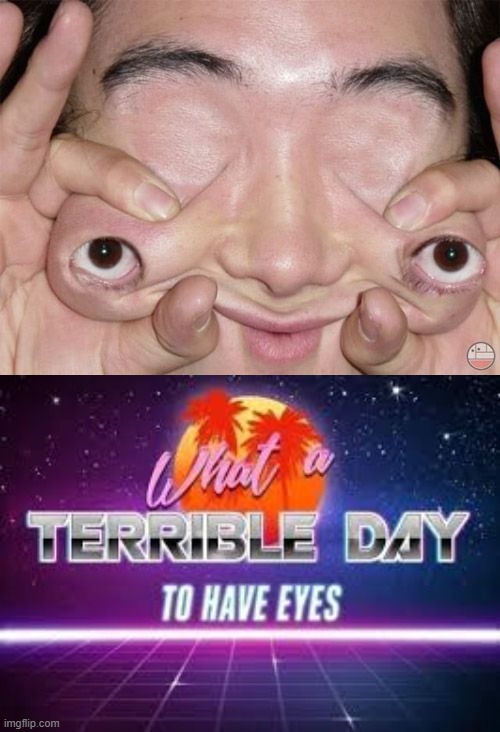 My EYES!!! | image tagged in memes,what a terrible day to have eyes | made w/ Imgflip meme maker