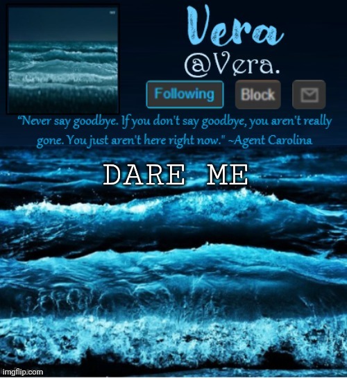 uitnvhbhurb | DARE ME | image tagged in a n n o u n c e r e v i s e d | made w/ Imgflip meme maker