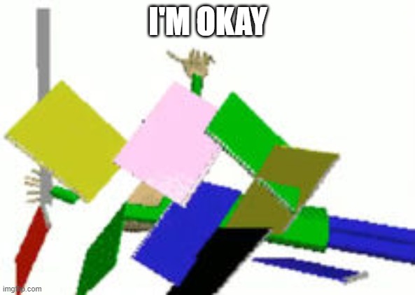 Baldi Endless Mode | I'M OKAY | image tagged in baldi endless mode | made w/ Imgflip meme maker