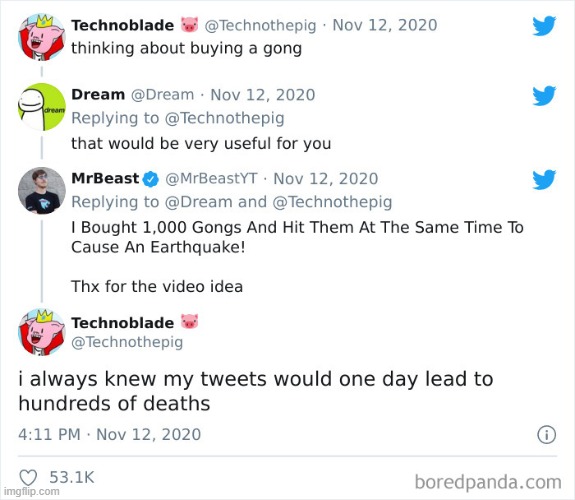 *WHEEZE* | image tagged in dream,technoblade,mrbeast | made w/ Imgflip meme maker