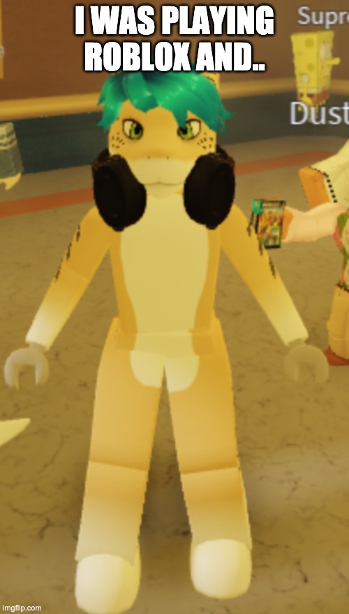 It Wasnt Even A Furry Game D Imgflip - gay furry roblox