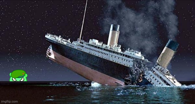 I have an idea, Happy Titanic Friends. All of April 2021. Questions in the comments. | image tagged in titanic | made w/ Imgflip meme maker