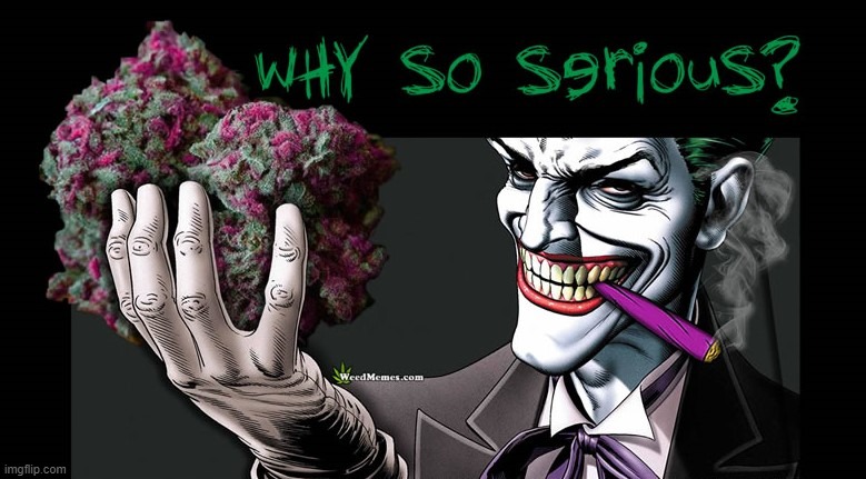 I'd be happy too! | image tagged in joker,mary jane,why so serious | made w/ Imgflip meme maker