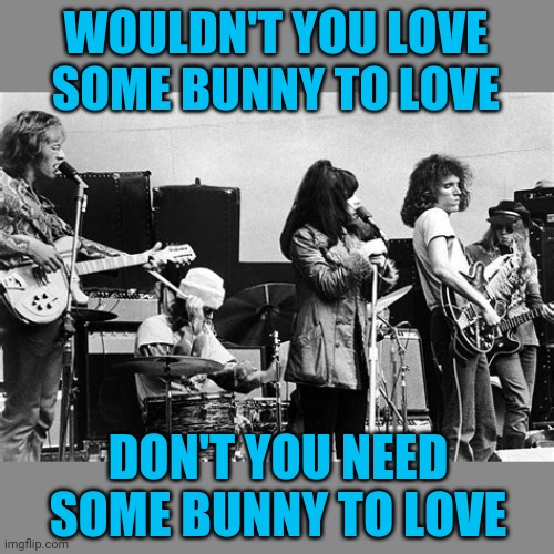 WOULDN'T YOU LOVE SOME BUNNY TO LOVE DON'T YOU NEED SOME BUNNY TO LOVE | made w/ Imgflip meme maker