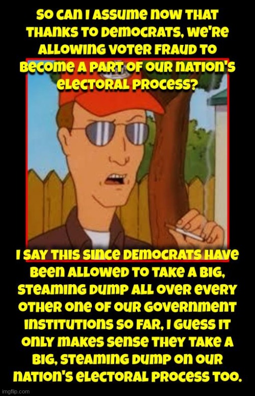 Yup | image tagged in 2020 elections,voter fraud,democrats,politics,political | made w/ Imgflip meme maker