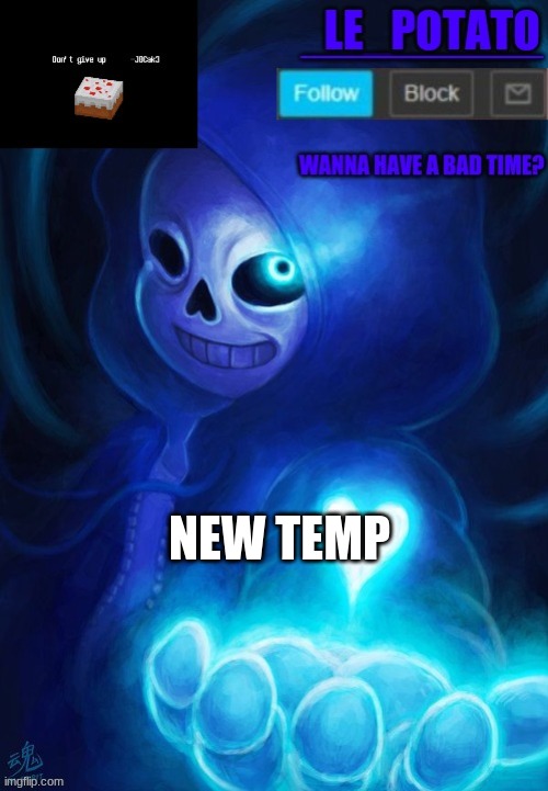 Sans Undertail | NEW TEMP | made w/ Imgflip meme maker