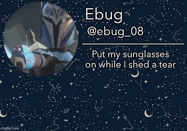 Ebug announcement edited Blank Meme Template