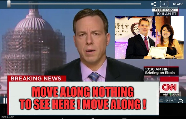 CNN Crazy News Network | MOVE ALONG NOTHING TO SEE HERE ! MOVE ALONG ! | image tagged in cnn crazy news network,democrats,communism | made w/ Imgflip meme maker