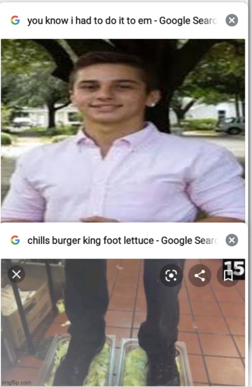 i did a thing | image tagged in burger king | made w/ Imgflip meme maker