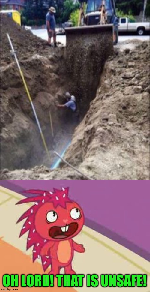 That was dirty | OH LORD! THAT IS UNSAFE! | made w/ Imgflip meme maker