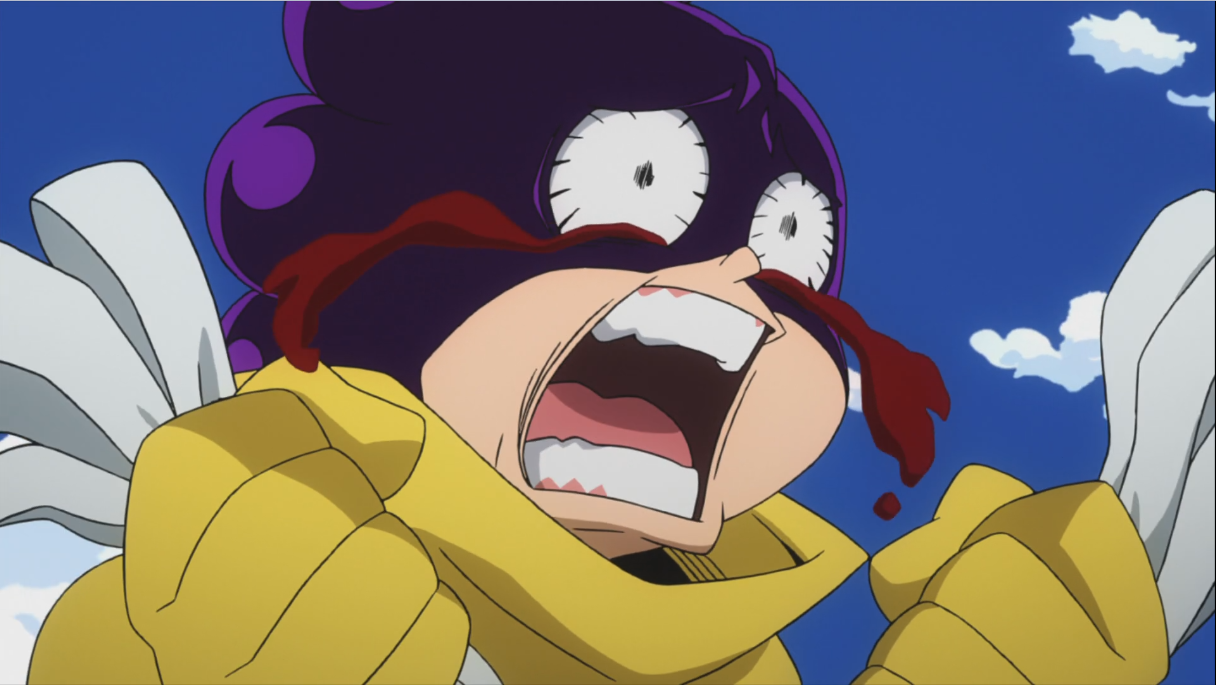 Mineta bloody eyes Blank Meme Template