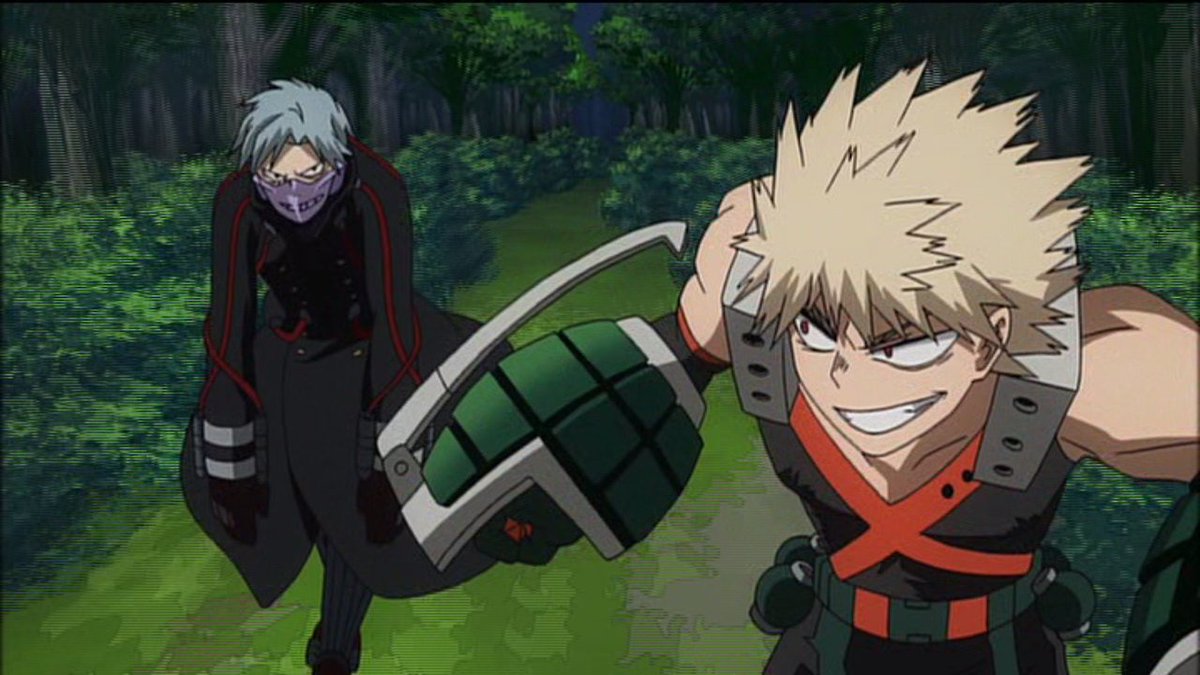 High Quality Bakugou vs Romero 2 Blank Meme Template