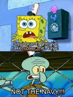High Quality Not the navy Blank Meme Template