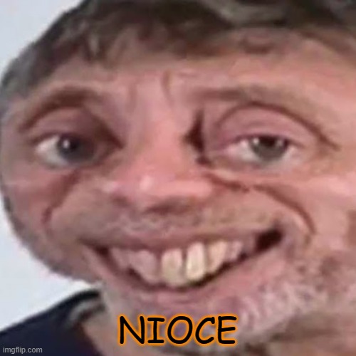 Noice | NIOCE | image tagged in noice | made w/ Imgflip meme maker