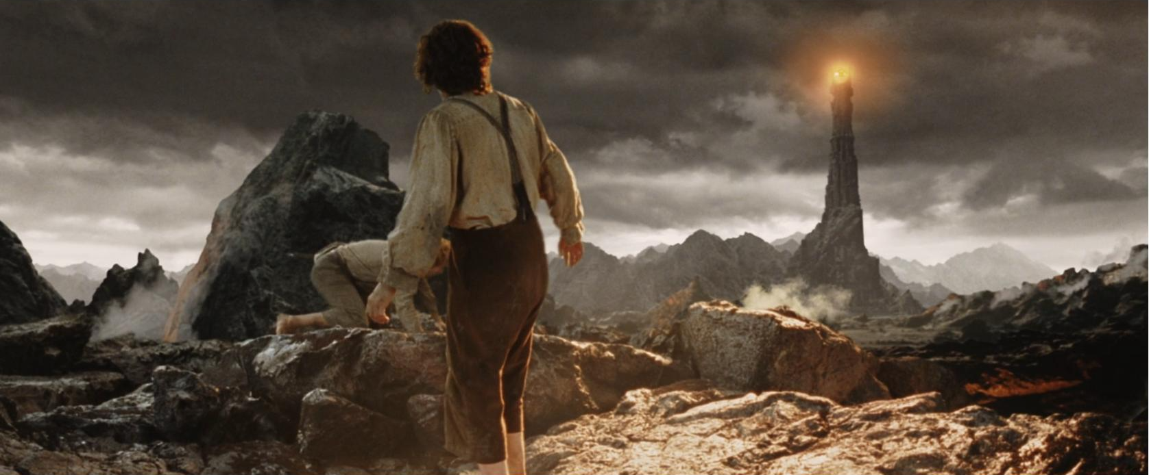 High Quality Frodo at Mordor Blank Meme Template