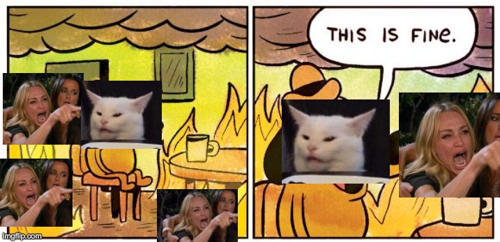 This Is Fine | image tagged in memes,this is fine | made w/ Imgflip meme maker