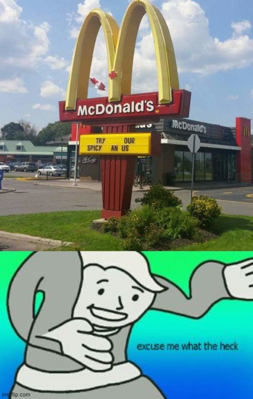 Thats gross! | image tagged in excuse me what the heck,mcdonalds,funny memes | made w/ Imgflip meme maker